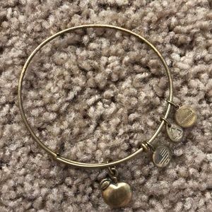 Alex and Ani Abundance Apple Gold Bracelet